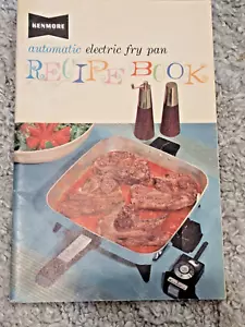 Libro de recetas de sartén eléctrica Kenmore vintage y manual de instrucciones - Imagen 1 de 3