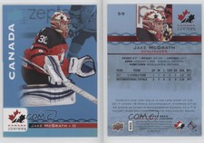 2017 Upper Deck Team Canada Juniors Blue Spectrum Jake McGrath #59
