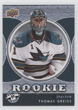 2007-08 Upper Deck Mini Jersey Collection Thomas Greiss #139 Rookie RC