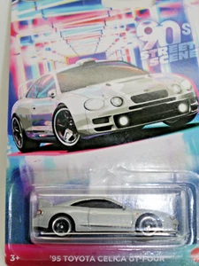 Toyota Celica GT-FOUR T20 plata 1995 - Hot Wheels (1/64) coche modelo - Imagen 1 de 2