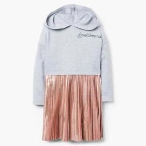 NWT Gymboree Spellbound Hooded Pleated Dress Girls 3,4,5/6,7/8,10/12,14 - Picture 1 of 1