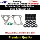 Turbo Installation Stud & Gasket Kit For Mitsubishi Triton Mn 4d56 2.5l 2wd