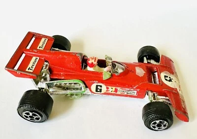 CORGI Toys Red Ferrari 312 B2 Formula 1 Race Car 1/36 Scale Made In GT Britain - Image 1 of 4