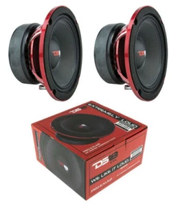 6.5" 300 Watt RMS 8-Ohm Midrange Pro Audio Loudspeaker Pair PRO-EXL68 DS18 - Picture 1 of 8