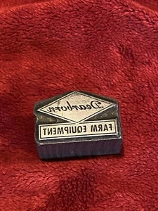 Vintage Dearborn Landmaschinen Blei Drucker Block, sehr seltenes Stück! - Bild 1 von 4