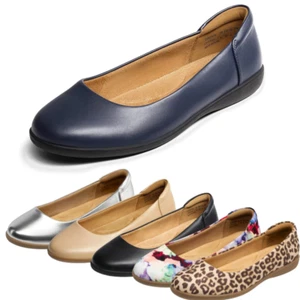 Women Classic Round Toe Slip On Flat Shoes Casual Comfort Ballet Dress Shoes - Picture 1 of 57