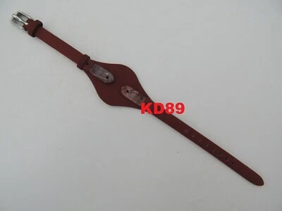 Correa de cuero rojo original genuino Fossil ES-3416  Foto 1 de 4