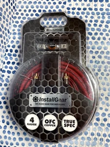 InstallGear 4 Gauge Amp Wiring Kit | Amp Kit with Amplifier Installation Wiring - Picture 1 of 2