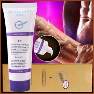 1-5pz Crema Ingrandimento Maschio Grande Spessore Crescita Più Veloce 50ml Gel - Foto 1 di 10