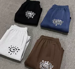 Adwysd Sun Roll Samt Hosen Hip Hop Amerikanische Retro High Street Loose.Casual/ - Bild 1 von 19
