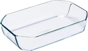 Pyrex Inspiration Rectangular Borosilicate Glass Dish For Baking In The Oven - Picture 1 of 16