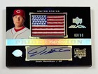 2007 Upper Deck #58 Pride of a Nation Relic Auto Card 3/99  AR48