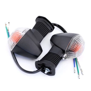 Rear Indicator Lamps Turn Signal Light Clear Lens For SUZUKI Vstrom DL 650 1000 - Bild 1 von 10