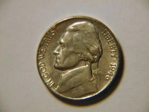 1946-S Jefferson BU níquel ¡Bonita moneda! - Imagen 1 de 2