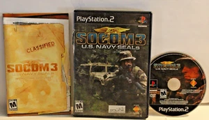 SOCOM 3: U.S. Navy SEALs (Sony PlayStation 2 PS2, 2005) CIB - Bild 1 von 2