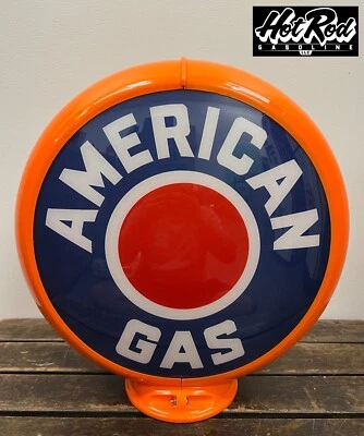 AMERICAN GAS Reproducción 13.5" Bomba Gas Globo - (Cuerpo Naranja) Foto 1 de 3