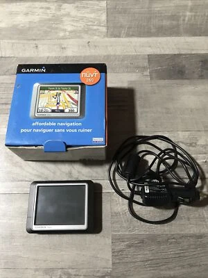 Garmin Nuvi 260W  Touchscreen GPS Navigation Unit W/ Original Charger Bundle W10 - Image 1 of 4