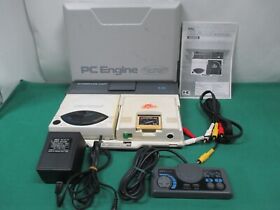 NEC PC Engine -- CD-ROM2 SYSTEM console set -- JAPAN. GAME. Work. 12372