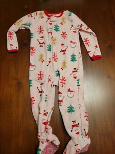 Pijama Fleece Navidad Rosa Carters - La tienda Salo