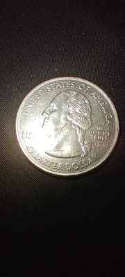 2004 Wisconsin State quarter with high leaf error, mint error - Image 1 of 2