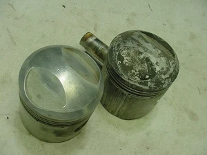 PISTONES USADOS 500 G80CS INCOMPARABLES UNO ESTÁ SOBRE .070 Y OTRO ES 060 SOBRE AMBOS TIENEN - Imagen 1 de 5