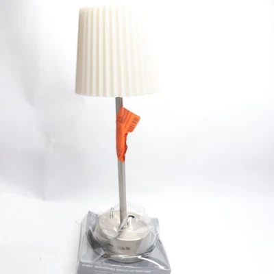 Simplee Adesso Rechageable Led Table Lamp Brushed Steel 14" AF44515SA