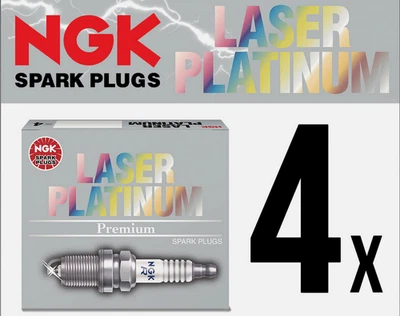 4x NGK ILKAR7F7G Laser Iridium Spark Plugs For NISSAN QASHQAI 1.2 04/14--> - Image 1 of 4