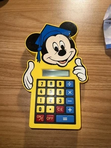 Vintage Mickey Mouse Disney Calculator Concept 2000 Model WD-1011 WORKS! - Picture 1 of 2