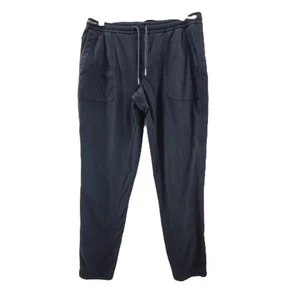 Athleta Farallon Jogginghose Damen L Tall schwarz Char Kordelzug Bundentaschen - Bild 1 von 12