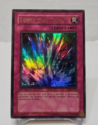Torrential Tribute LON-025 Ultra Rare 1st Edition Yugioh 7972 - Image 1 of 4