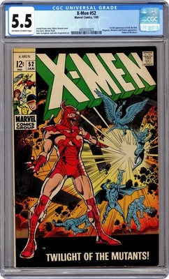 Uncanny X-Men #52 CGC 5.5 1969 4003552025 Foto 1 de 2