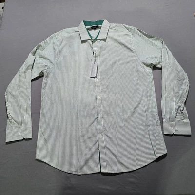 Galaxy By Harvic Mens Button Down Dress Shirt Slim Fit Size Large NWT - Image 1 of 4
