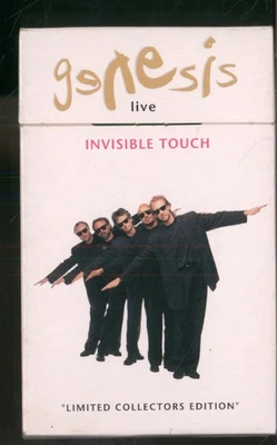Genesis Invisible Touch (Live) cassette UK Virgin 1992 cassette single - plays - Image 1 of 2