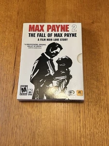 Max Payne 2 The Fall of Max Payne PC Windows 98 2000 XP CD-ROM Complete - Picture 1 of 5