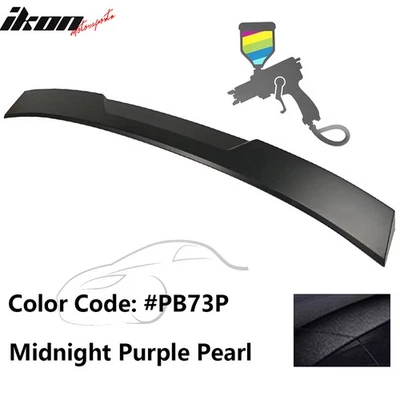 Alerón de techo ABS púrpura medianoche para Honda Accord 18-22 10ª generación estilo V #PB73P Foto 1 de 4