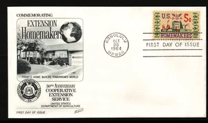 1964 5c Homemakers First Date Cover Scott  #1253  FD064 - Picture 1 of 2