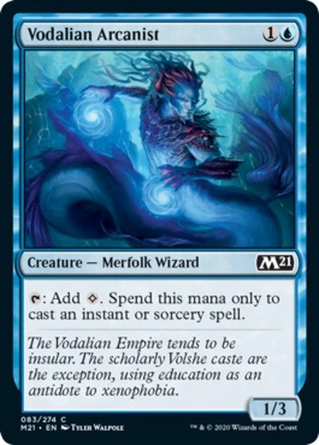 x1 Vodalian Arcanist - Core Set 2021 (M21) - NM - MTG - Image 1 of 1