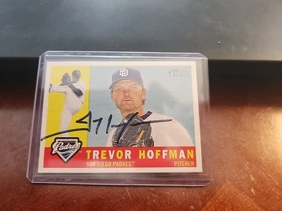 Topps Heritage Trevor Hoffman Auto Padres #244 2009 Foto 1 de 2