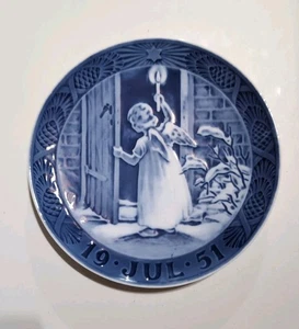 Royal Copenhagen 1951 Weihnachtsteller - Bild 1 von 2