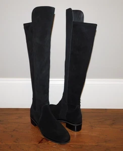 Cole Haan Gr. 6 Calgary Kniestiefel schwarz Wildleder Leder wasserabweisend Grand 360 - Bild 1 von 14