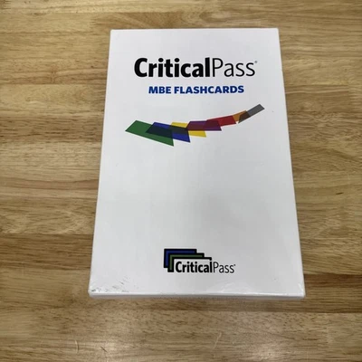 2022-2023 Bar Exam Review Multistate Critical Pass MBE Flashcards - Image 1 of 4