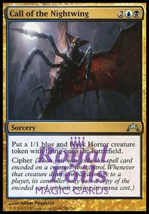 Call of the Nightwing 2x FOIL GTC MTG Gatecrash Uncommon NEUWERTIG blau schwarz - Bild 1 von 1