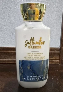 Loción hidratante Bath & Body Works Saltwater Breeze 8 oz NUEVA descontinuada - Imagen 1 de 2