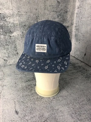 Norse Projects Unisex Adjustable Baseball Cap Blue Cotton Floral - Image 1 of 4