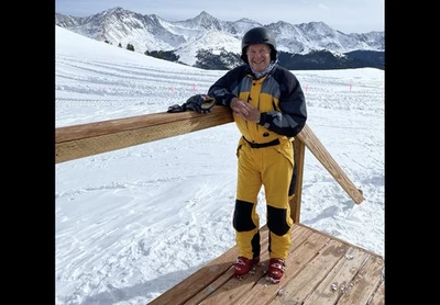 Traje de esquí amarillo para hombre MARKER talla M. 42-44.   Usado solo en diamantes negros Foto 1 de 4