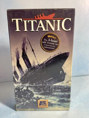 Titanic (VHS 1994) Documentary-A&E Home Video NEW SEALED - Image 1 of 2