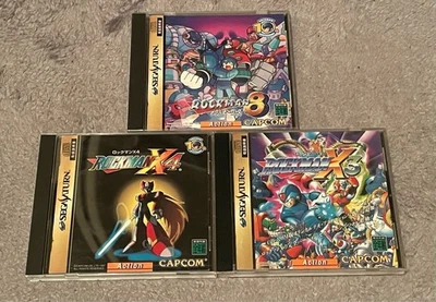 Mega Man Series 3-Set - Sega Saturn - Image 1 of 3