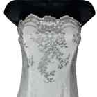Vintage Jessica McClintock Gunne Sax Size 2 Millennium 2000 Gown White Silver