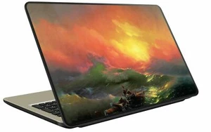 AUTOCOLLANT STICKER PC ORDINATEUR PORTABLE LAPTOP MAC Painting Storm OP022 - Imagen 1 de 1