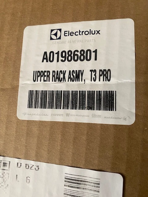 正品 原始设备制造商 Frigidaire 洗碗机 喷雾臂和上部 Dishrack A01986801 — 第 1/1 张图片